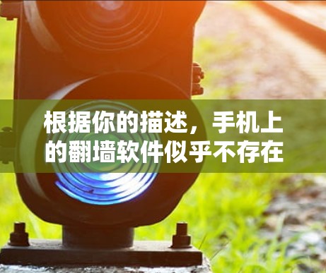 根据你的描述,手机上的翻墙软件似乎不存在,而是普通恶意软件。以下是逐步的解决方案
