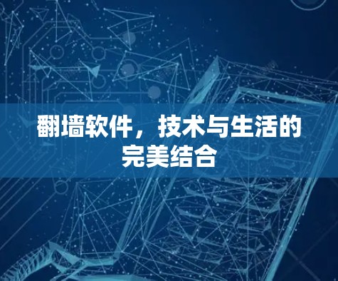 翻墙软件,技术与生活的完美结合
