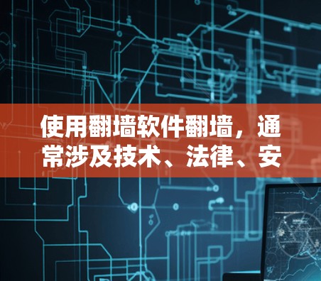 使用翻墙软件翻墙，通常涉及技术、法律、安全和伦理等多方面的考量。以下是详细的步骤和建议