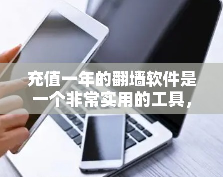 充值一年的翻墙软件是一个非常实用的工具，可以让你在一年内快速更换手机或平板上的网络设备。以下是一些值得推荐的免费和付费翻墙软件，供您参考