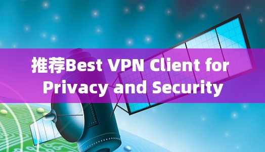 推荐Best VPN Client for Privacy and Security 推荐Best VPN Client for Privacy and Security
