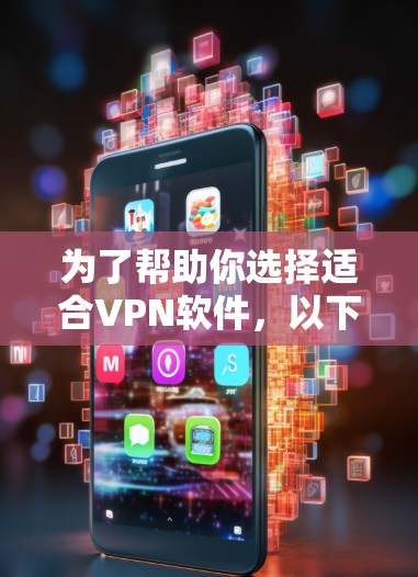 为了帮助你选择适合VPN软件,以下是详细的分析和建议 为了帮助你选择适合VPN软件,以下是详细的分析和建议