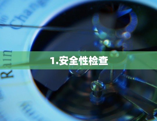 1.安全性检查 1.安全性检查