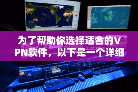 为了帮助你选择适合的VPN软件,以下是一个详细的指南,帮助你根据你的需求和习惯做出明智的选择 为了帮助你选择适合的VPN软件,以下是一个详细的指南,帮助你根据你的需求和习惯做出明智的选择
