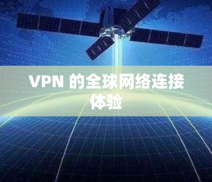 VPN 的全球网络连接体验 VPN 的全球网络连接体验