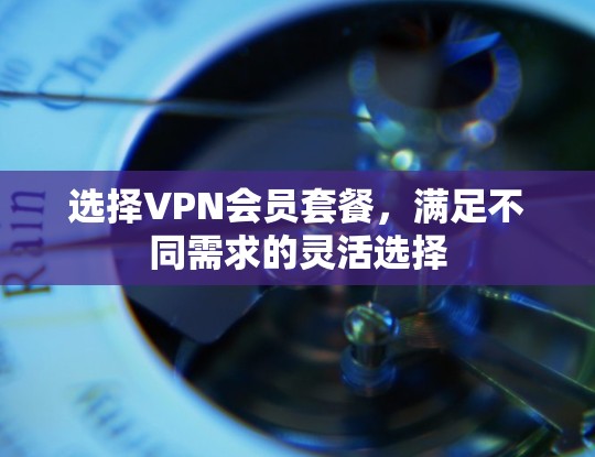 选择VPN会员套餐,满足不同需求的灵活选择 选择VPN会员套餐,满足不同需求的灵活选择