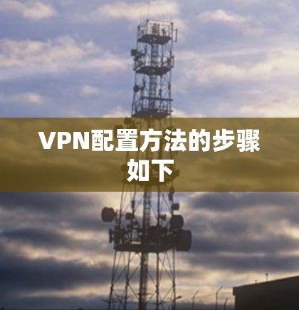 VPN配置方法的步骤如下