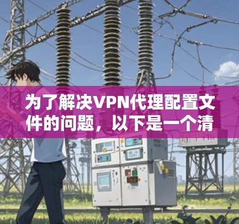 为了解决VPN代理配置文件的问题，以下是一个清晰的步骤指南