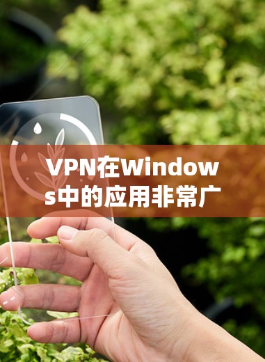 VPN在Windows中的应用非常广泛,以下是几种常见的VPN软件推荐 VPN在Windows中的应用非常广泛,以下是几种常见的VPN软件推荐